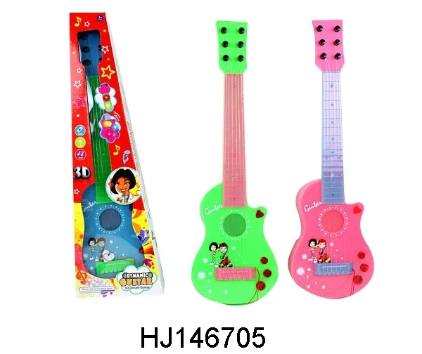 hot selling 21' wood six string guitar can play and toning acoustic guitar toys