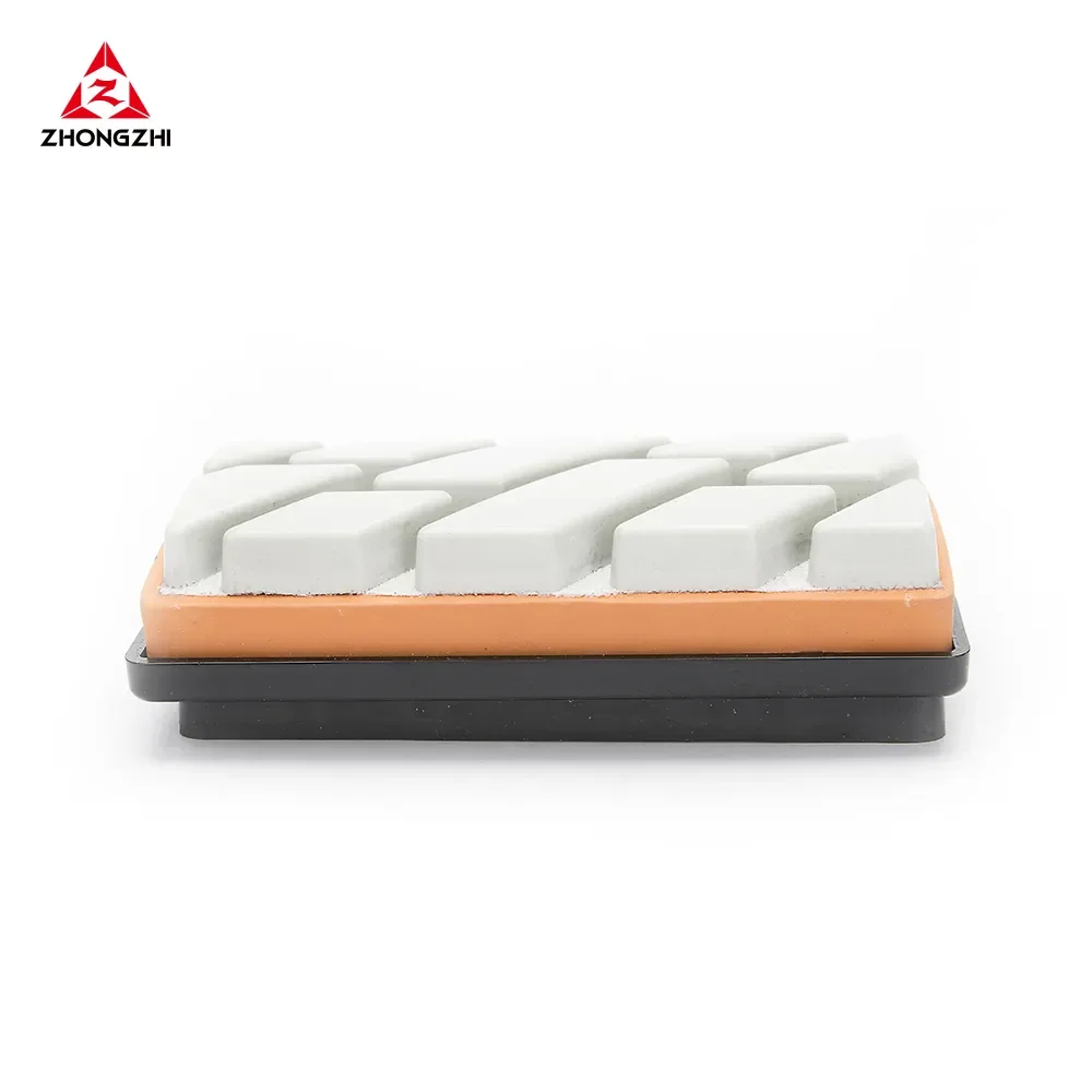 ZHONGZHI L140mm Resin-Bonded Polishing Compound Abrasive Set for Laptop Use - Ideal for Glaze Finishing on Slabs