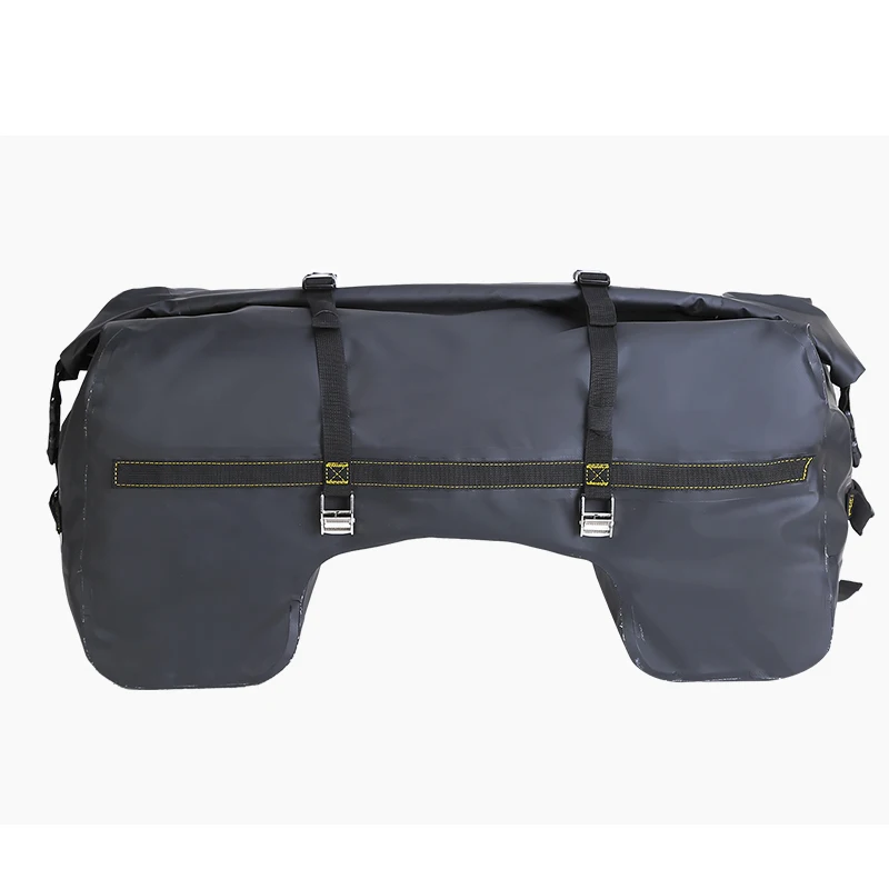 IPSON Waterproof Motorcycle  Bag  Roll Top  Motorcycle back seat bag Accept Customized  Logo