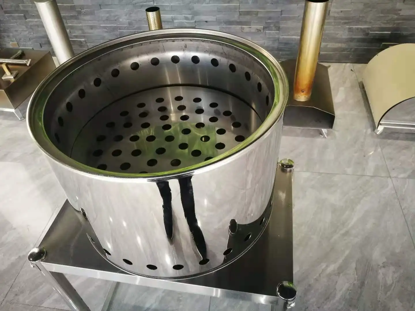 Современный портативный наружный нагреватель Warmfire из нержавеющей стали Прямая поставка с