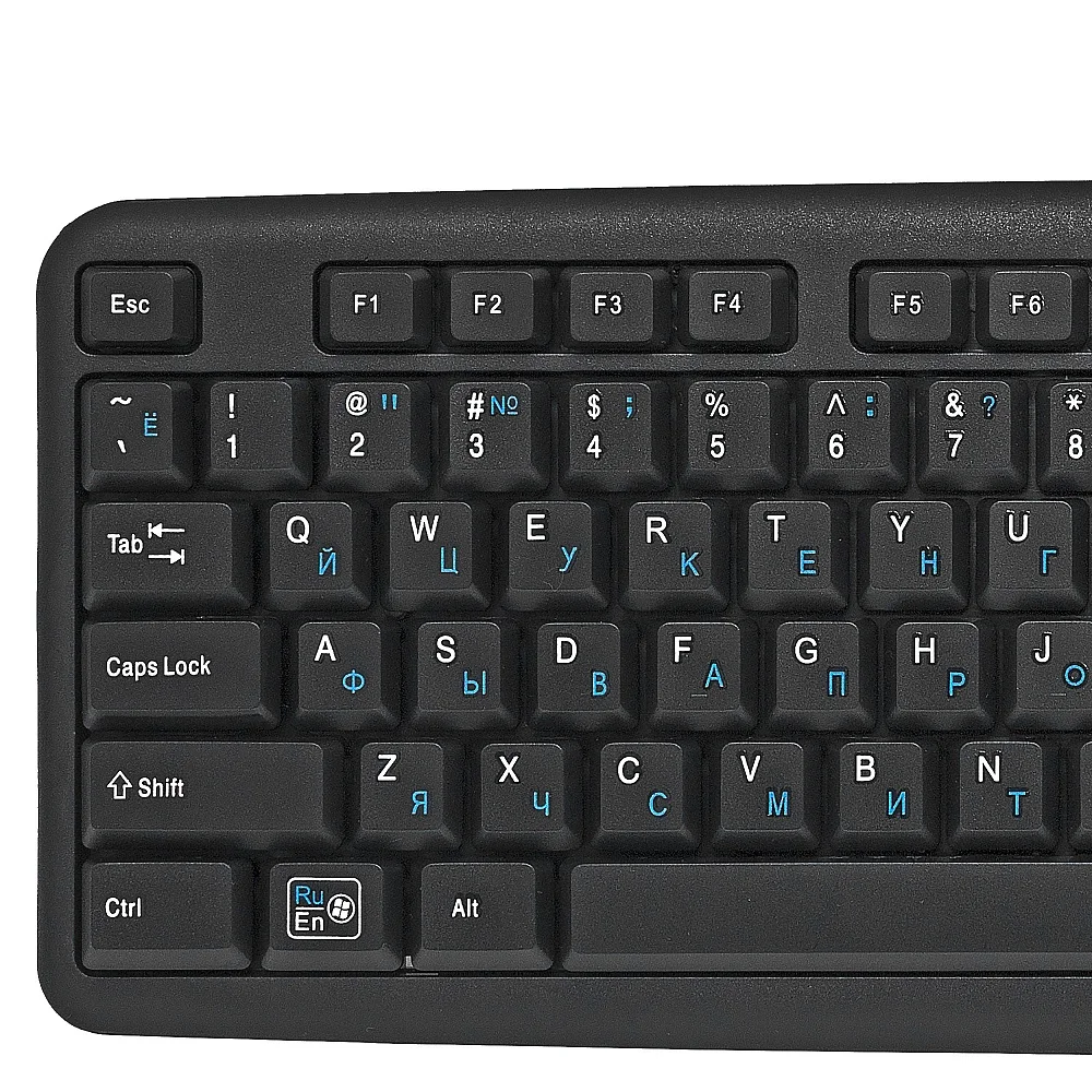 Crown  Micro wired  english arabic keyboard office and company home use CMK-F02B