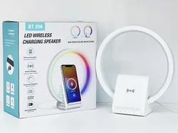 alarm clock 15w fast charging   wireless charger bedside lamp 3 in 1 wireless charger for android