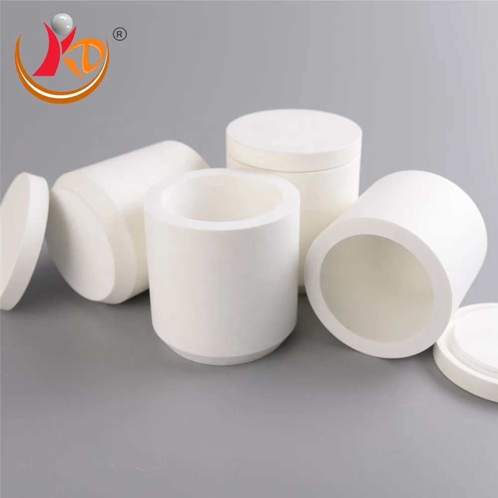 50 ml High Purity Conical Alumina Ceramic oxide Crucible for Thermal Analysis