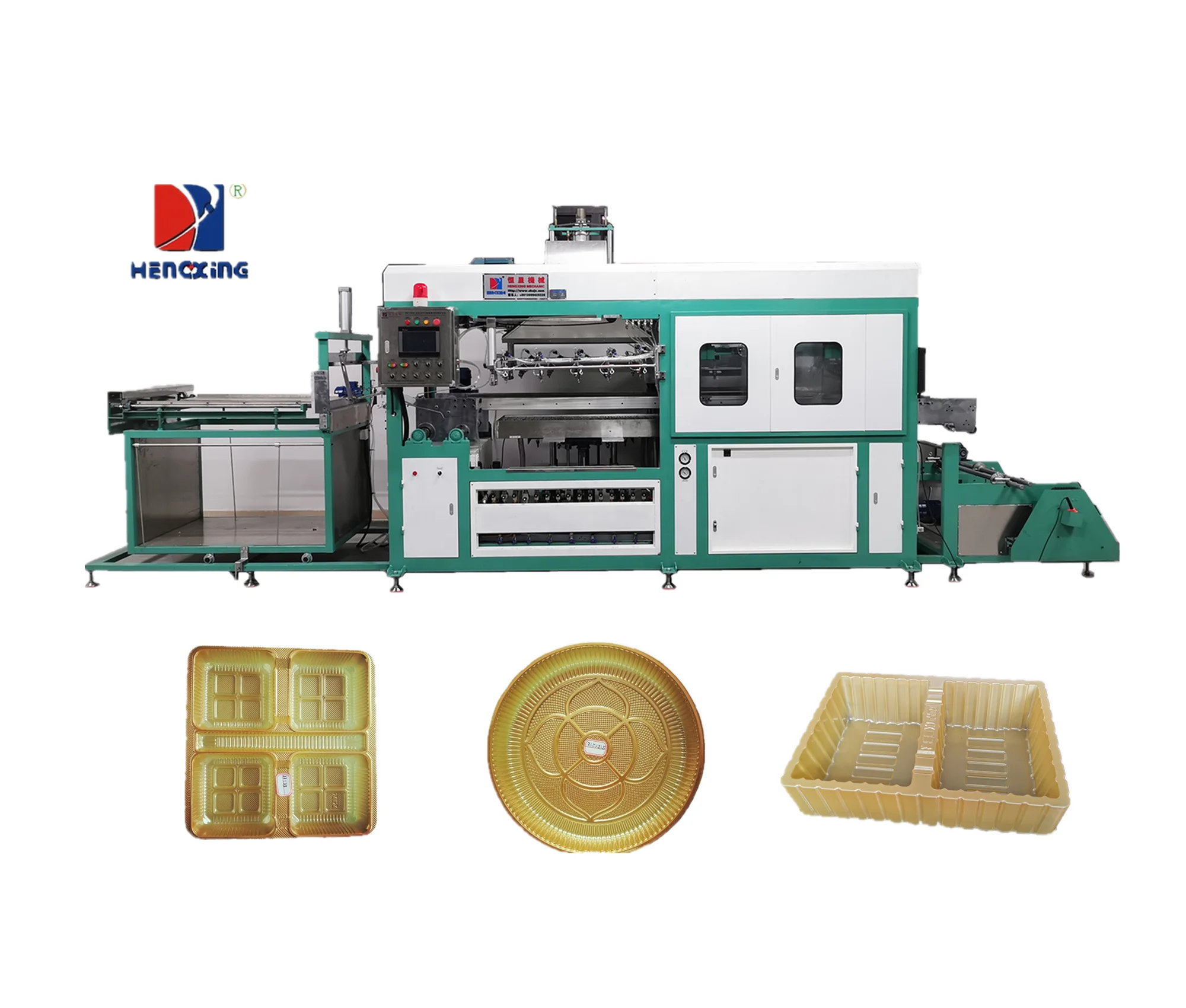 CE Thermo Forming Plastic Sheet Machine / Vaccum forming machine for blister tray packaging