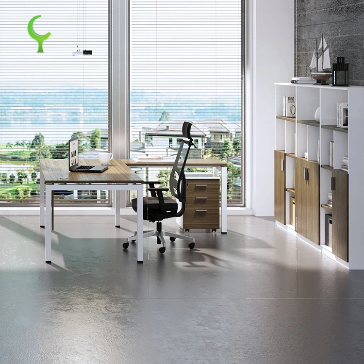 Design Custom Retro Classic Office Furniture CEO Wooden Executive Desk Manager Desk With Drawer Industrial Boss Office Desk