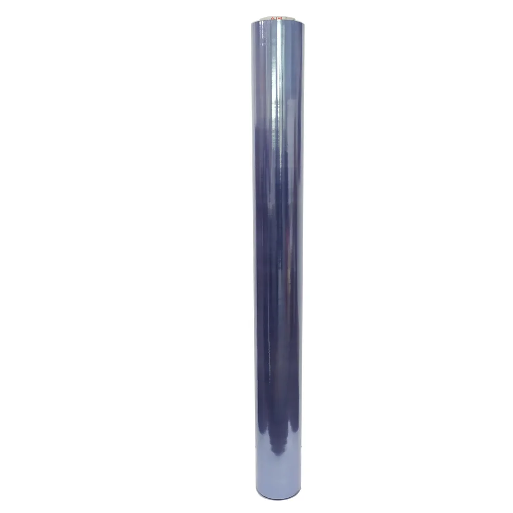Normal clear PVC film with little powder transparent flexible soft PVC sheet for package