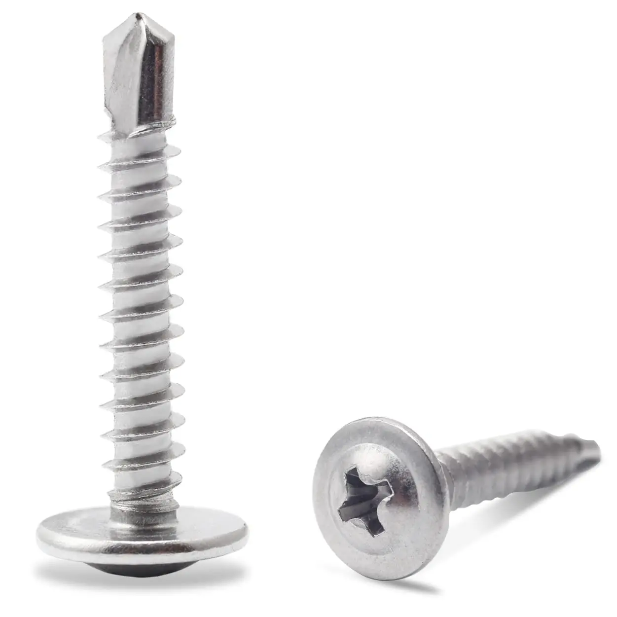 Stainless Steel Self Drilling Roofing Screws Drilling Tail Self Tapping Dovetail Self - drilling Wood Screws M3.9 M4.8 M5.5