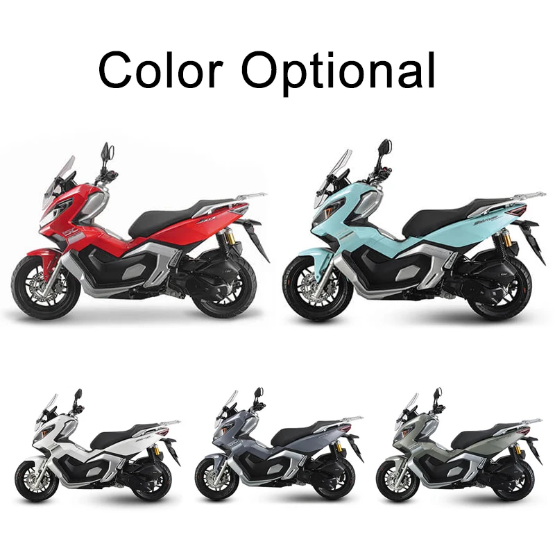 China New 4 Stroke Air Cooling Motorcycle Mopeds 150cc Gas Scooters Wholesale