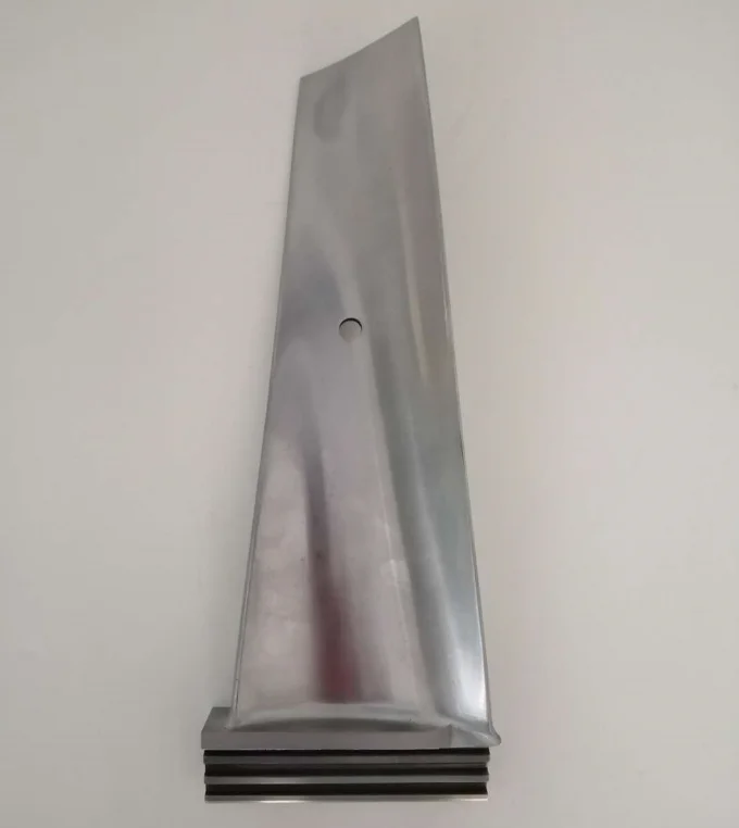 High performance steam turbine blade 5 axis CNC machining milling parts steam turbine blade