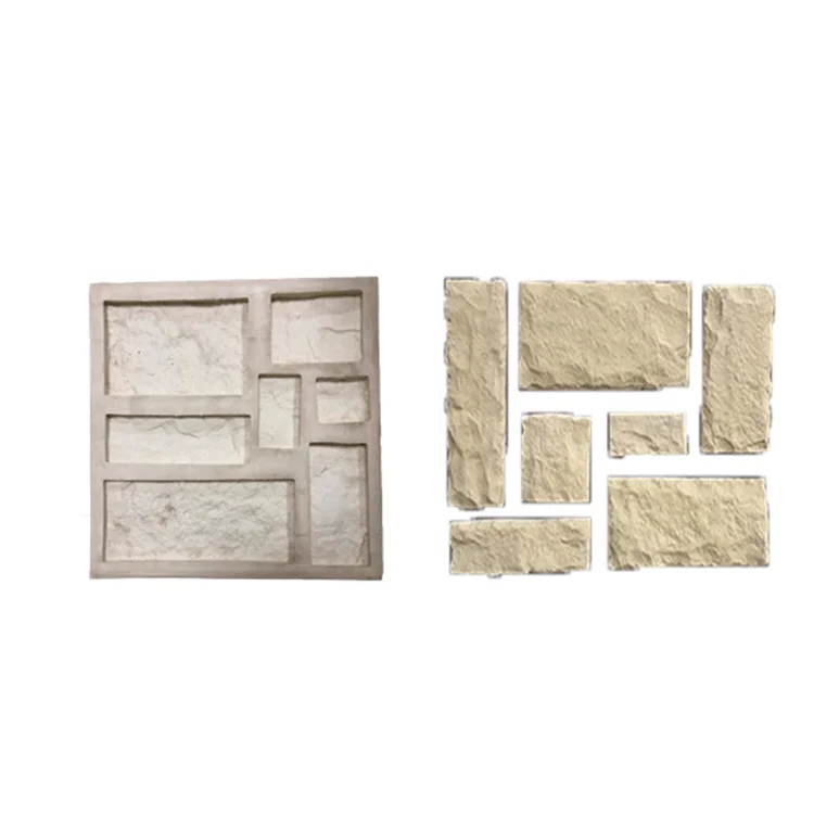 wholesale price silicone molds gypsum 3d wall for making artificial stone basins