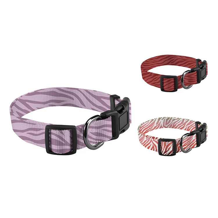 Pet sublimation dog collar manufacture supply pet neck collar pet trainer collar