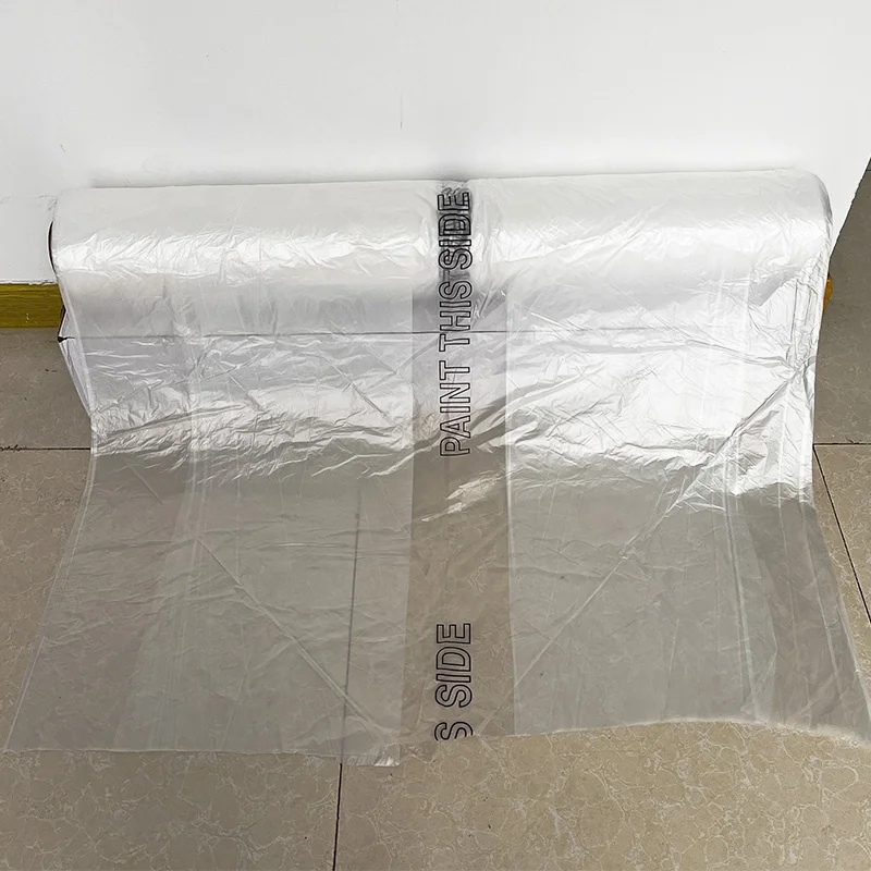 HDPE Masking Film Car Masking Film For Auto 4 x 150m Or Customized