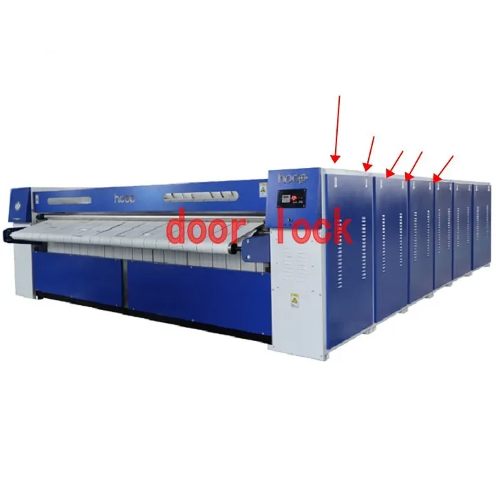 Промышленные принадлежности для сушилки одежды плоский Железный станок дверной замок запасные части стиральной машины