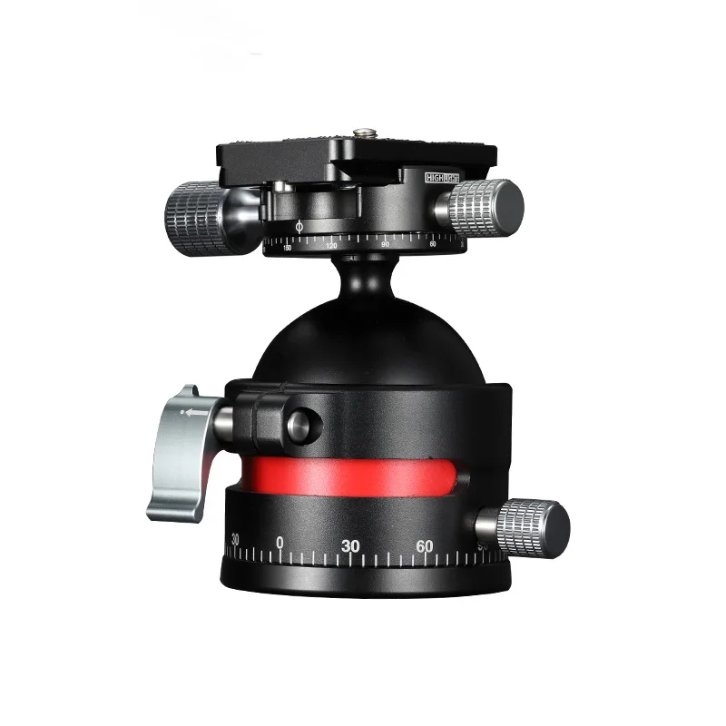 Aluminum Professional Camera Tripod Ball Head Tripod Panoramic Head Ballhead