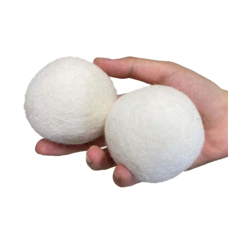Hot Selling Product Wool Dryer Balls For Laundry Reusable Environmental Friendly Wool Laundry Ball wool felt balls
