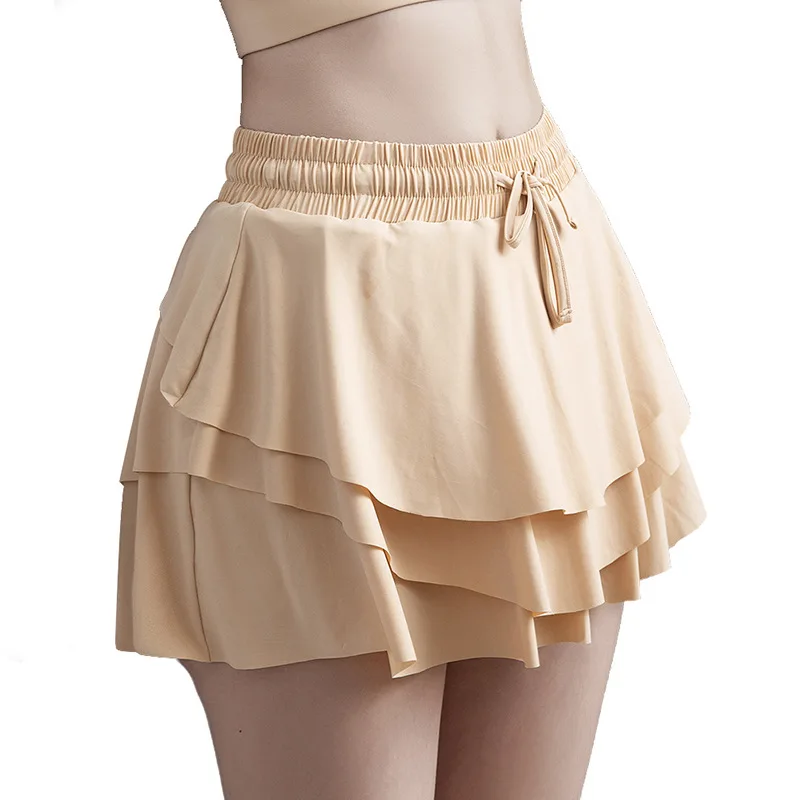 Best Selling Women Gym Athletic Clothes Tennis Golf Stretchy Pleated Skort Custom Plus Size Tennis Skirt