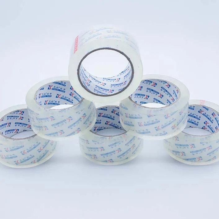 Shipping Box Adhesive Tape Sealing Bopp Carton Shipping Waterproof Packing Transparent Shipping Adhesive Tape