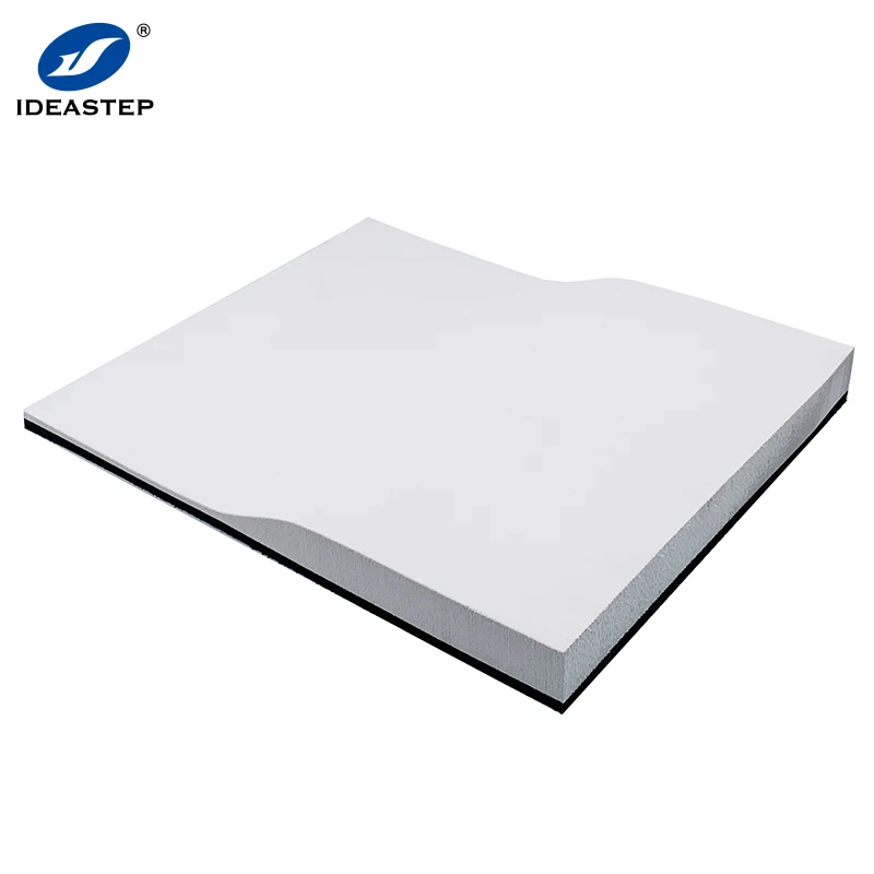 Ideastep EVA Sheet For Insole Dual Density EVA Slope Strips Athletic Black Custom Insole EVA Material
