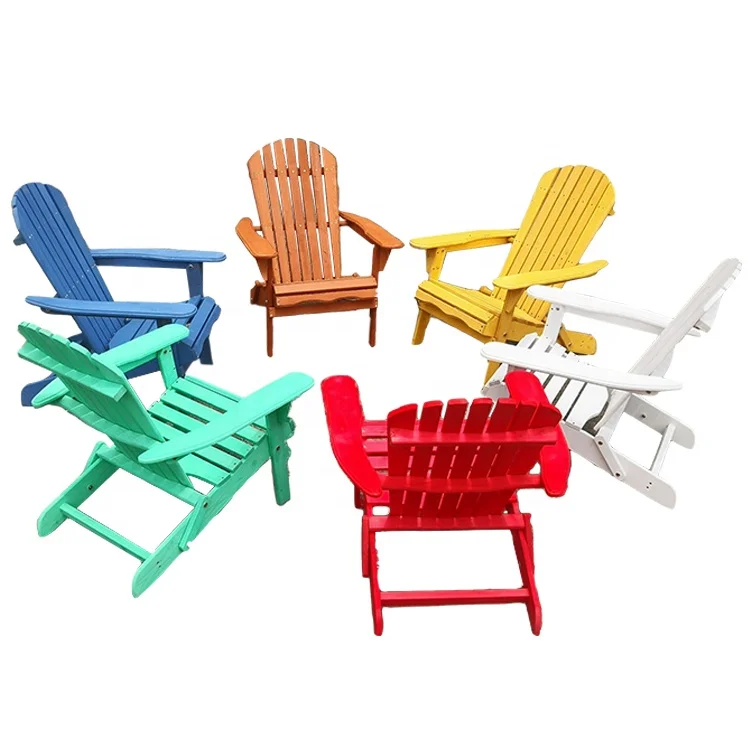 
Solid wood adirondack chair wooden bench chair 