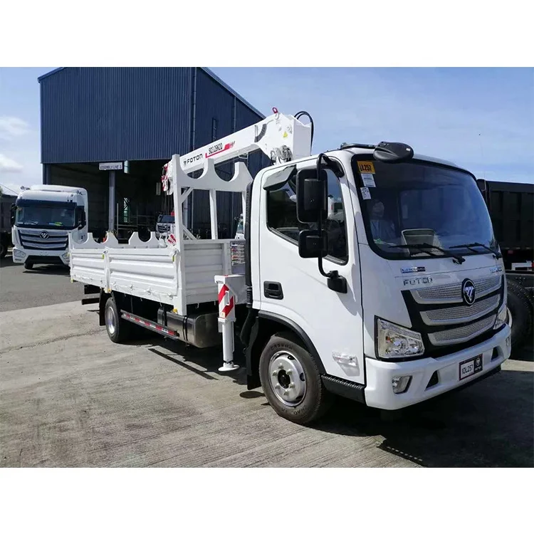 
Car engine crane folding telescopic towable trailer truck mounted crane boom truck crane 