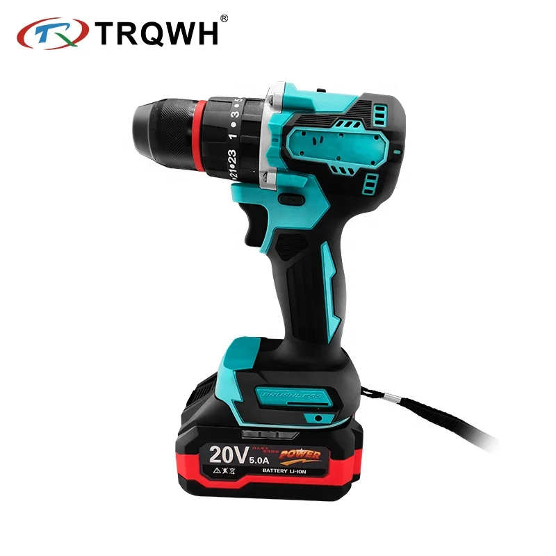 10mm Hole Diameter OEM Factory Professional Brushless Power Process Cordless Impact Drill