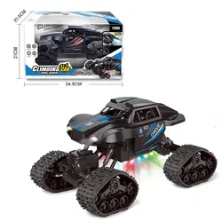 2.4Ghz 1/14 4WD Remote Control Car with light and spray Control RC Mode Speed Vehicle for Children