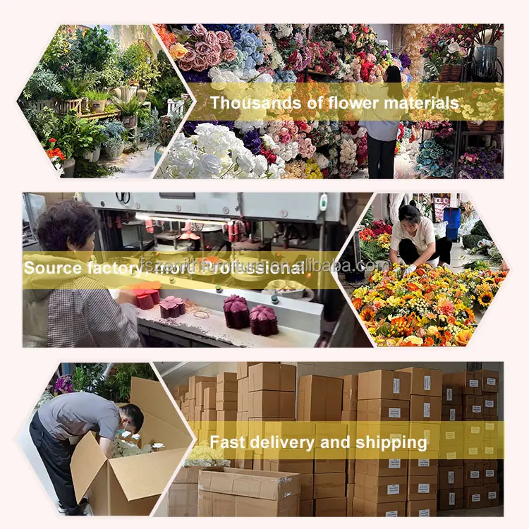 Cheap Silk Roses Daisies White Flowers Wedding Backdrop Milk White Artificial Flower Runner Wedding Decoration