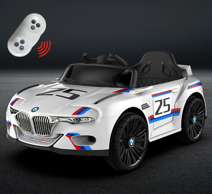 Children electric car tractor four wheel large seating with remote control men and women children rechargeable toy car baby car