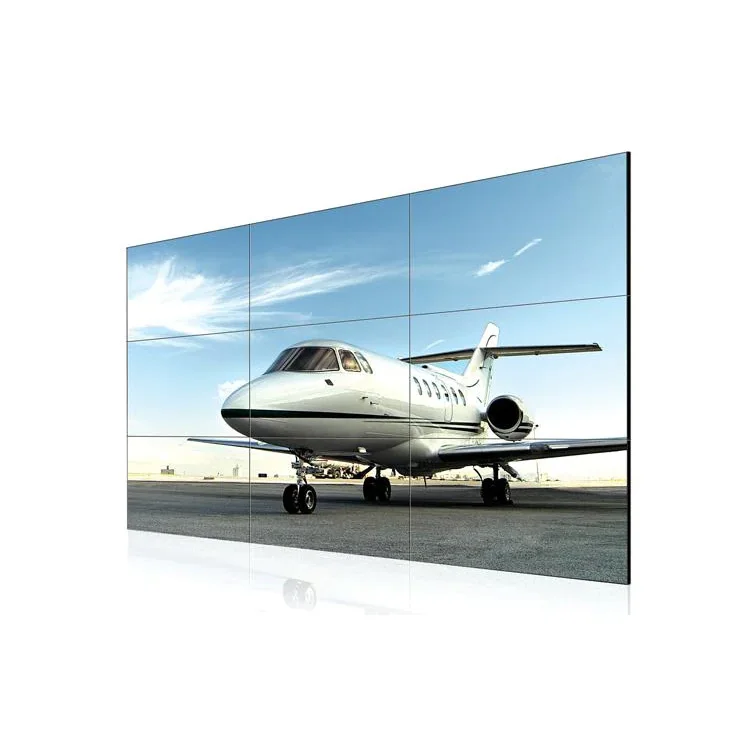 49 55 65 Inch Ultra Narrow Splicing Screen Indoor Outdoor LCD Video Wall Panel
