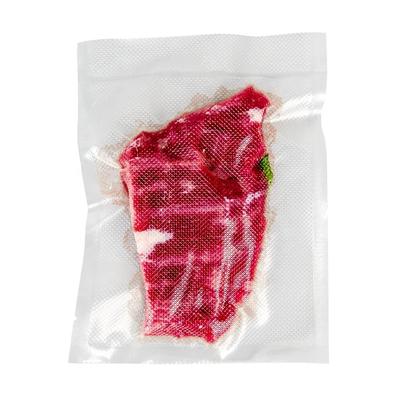 Vacuum  Plastic Bags for Packaging Dried Food, Meat, Pork, Chicken, Mutton, Beef, Fish, Etc
