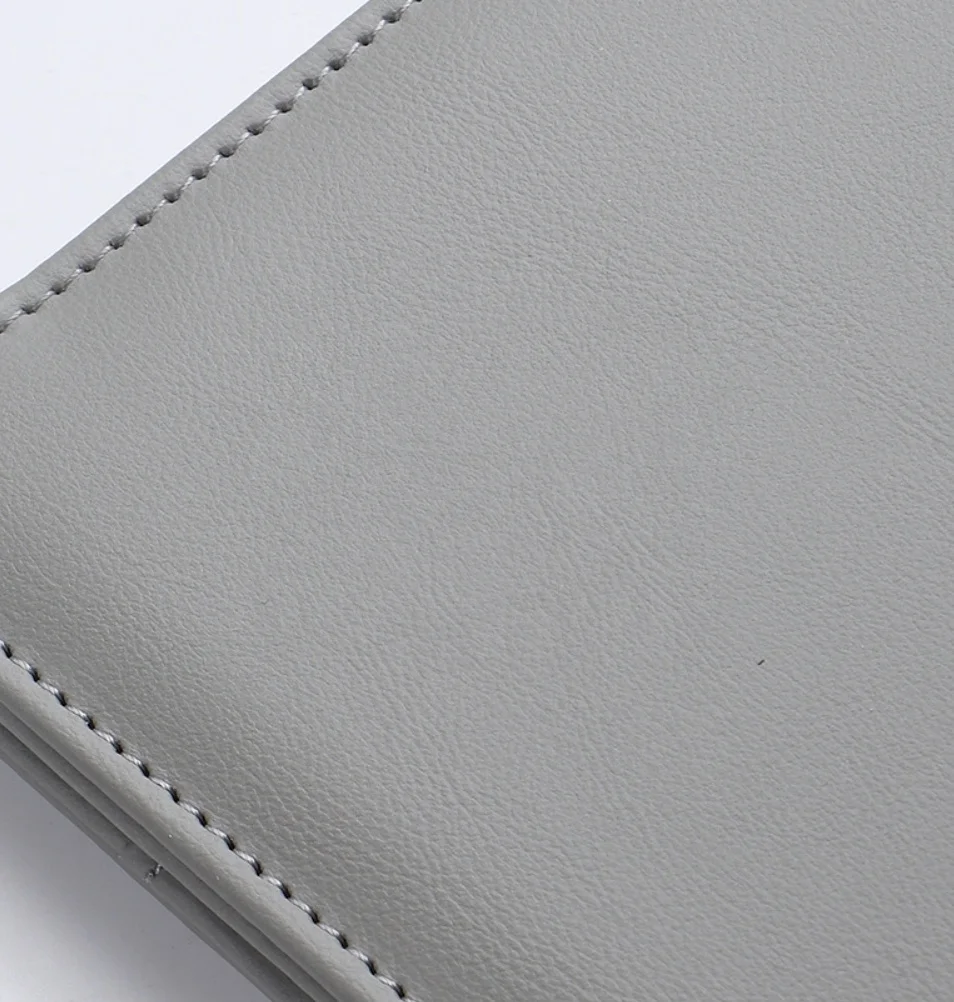 A6 Soft Touch Cover RFID Protection Card Holder Custom Logo Leather Passport Case PU Passport Holder Notebook