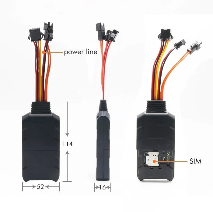 Newest LK300 GPS Auto Tracking Device with Relay cut oil and voice spy device And SOS Alarm