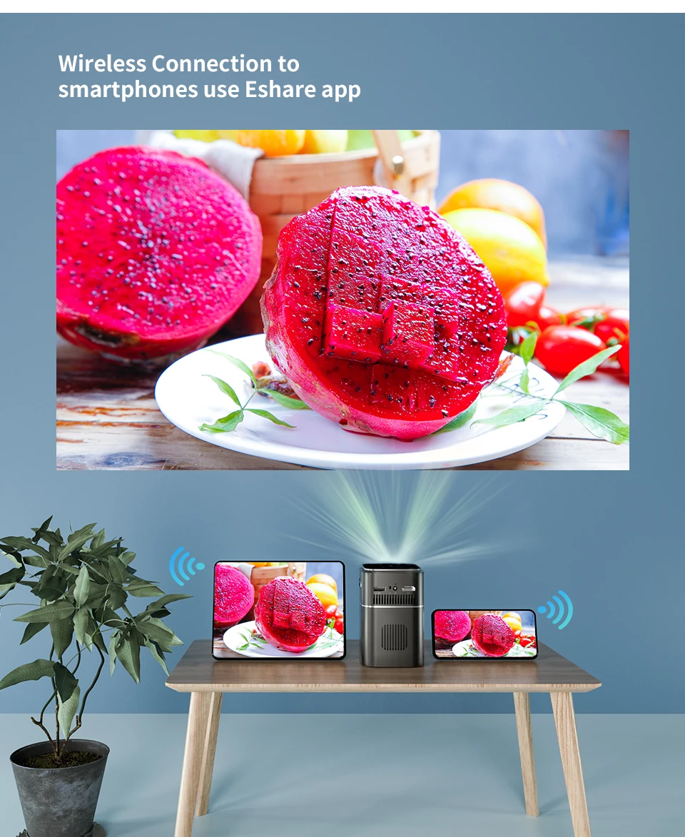 Лидер продаж, портативный мини-проектор Pico DLP HD, Фабричный дешевый светодиодный DLP проектор HD Android 9,0, Youtube, Netflix, проектор для домашнего кинотеатра