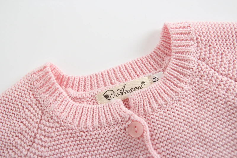 
Cotton knitted baby girls cardigan Fall coat clothes 