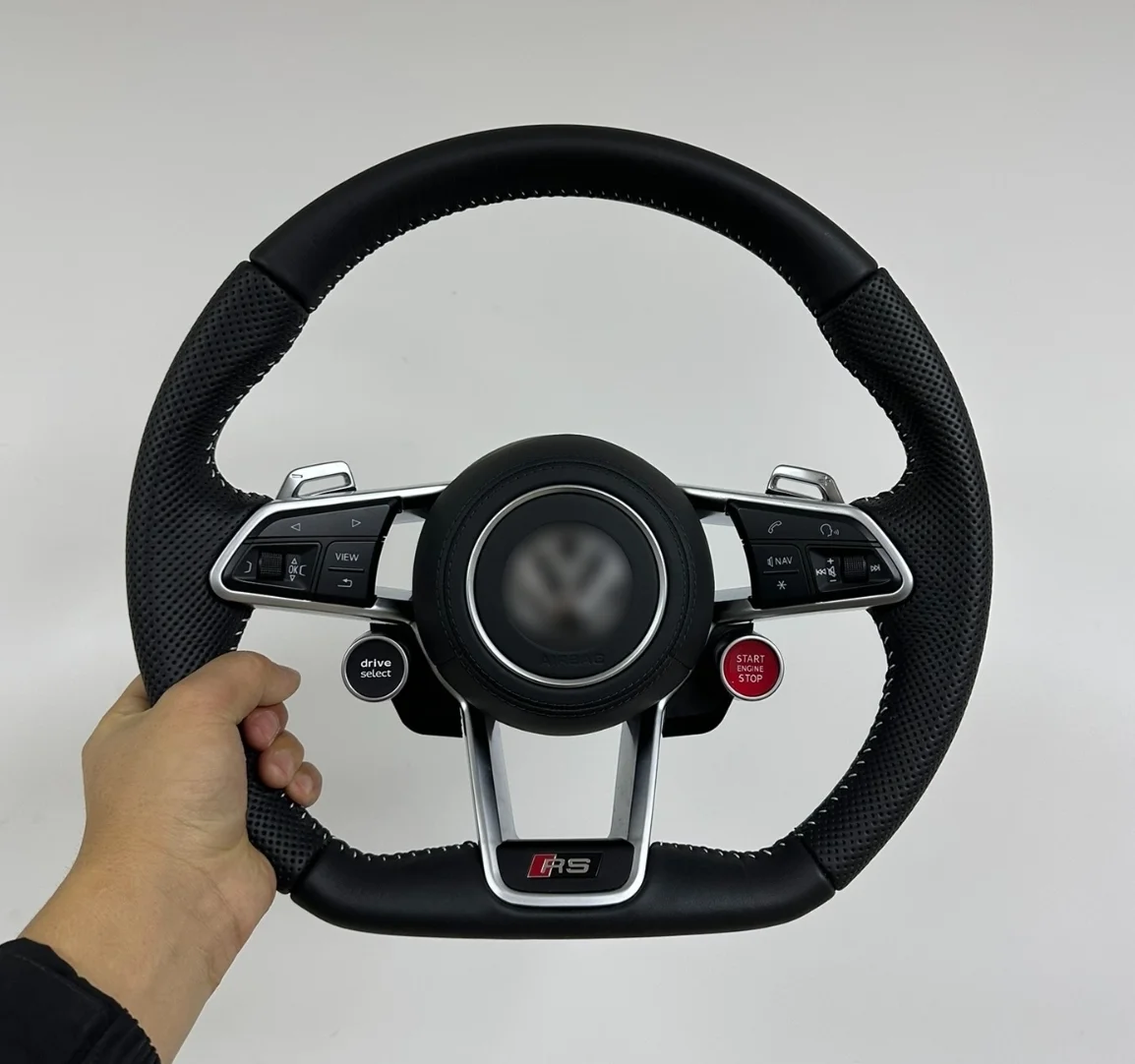 Suitable for-volkswagen to modify R8/RS/GTI/Golf R multi-function steering wheel MQBPQ multi-platform support