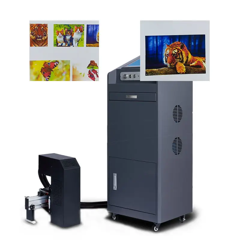 Высококачественный УФ струйный принтер Ricoh G5 полностью автоматическая сборочная линия промышленная упаковка печать этикеток с отслеживаемостью