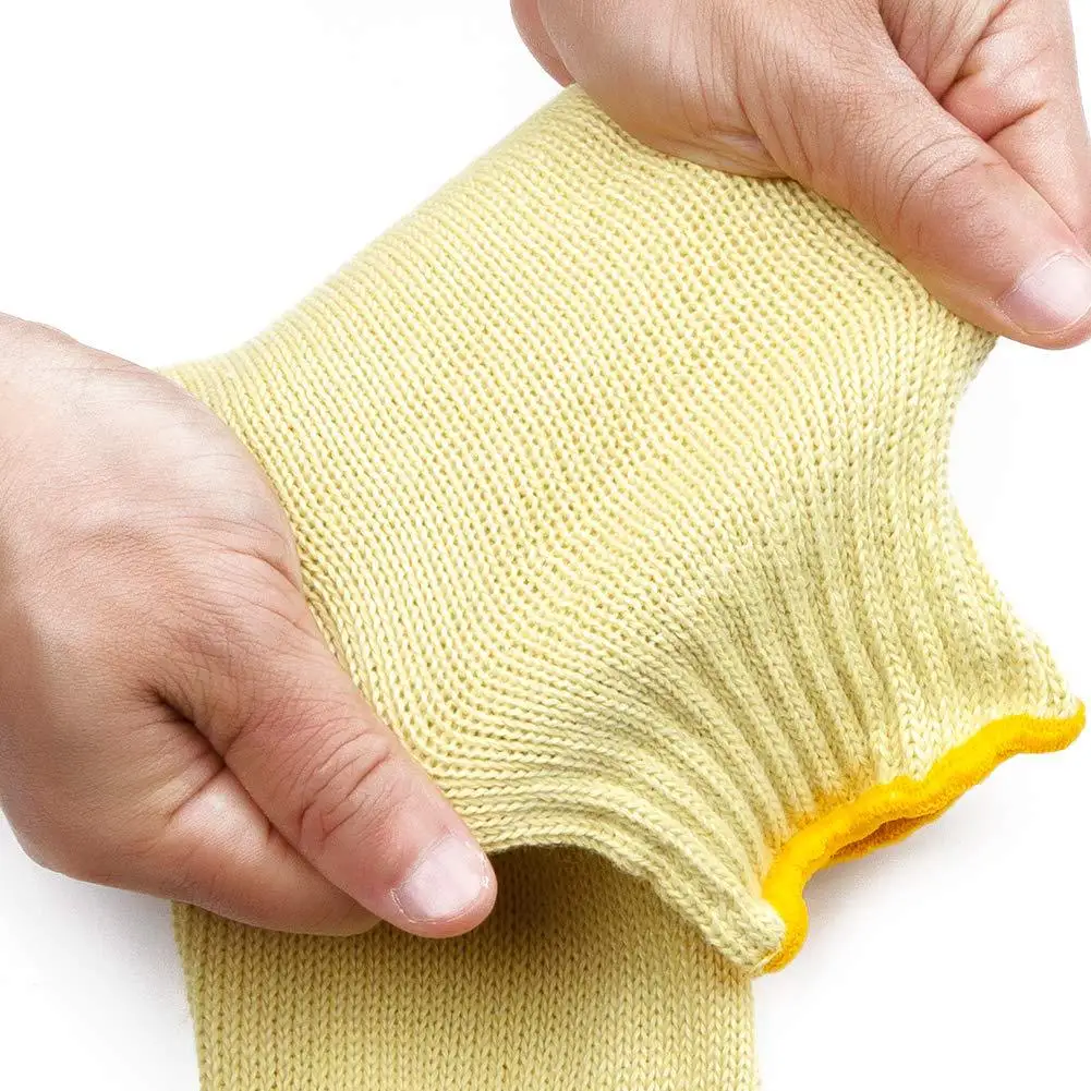 EN388 EN420 CE Aramid Fiber Flame-resistant Fireproof Arm Guard Cut Resistant Arm Sleeve Safety Sleeve Safety Work Sleevelet