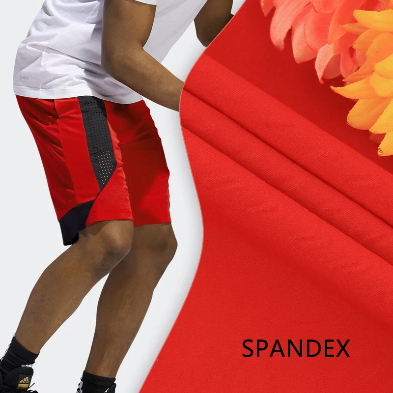  In-Stock Items spandex nylon 4-ways stretch fabric waterproof quick-dry absorb moisture and