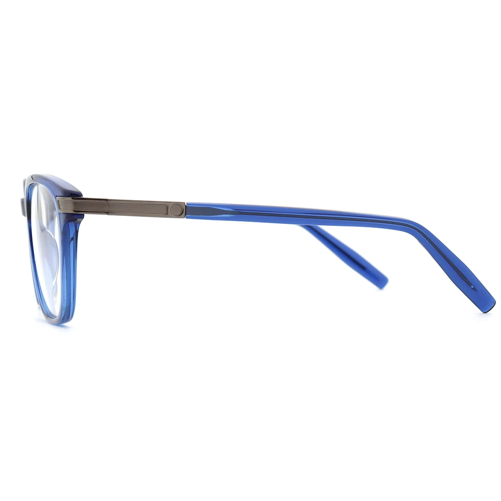 VIFF MB1045 Square Acetate Frames Key Hole Vintage Thin Eye Glasses High Quality Optical Stainless Frame 2022