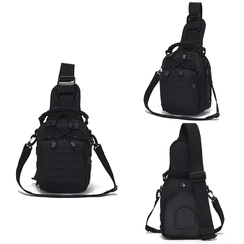 Compact Edc Custom Logo Heavy Duty Crossbody Sling Vest Shoulder Tactical Chest Sling Pack Shoulder Bag