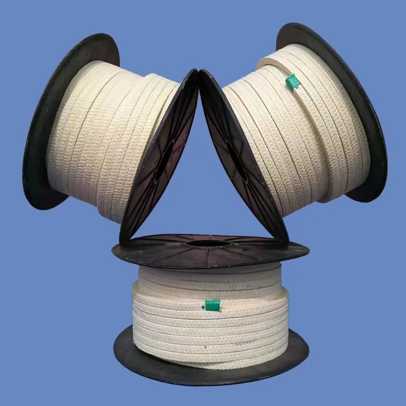 Aramid fiber packing high temperature and pressure resistance high speed pump shaft PTFE mixed packing rope