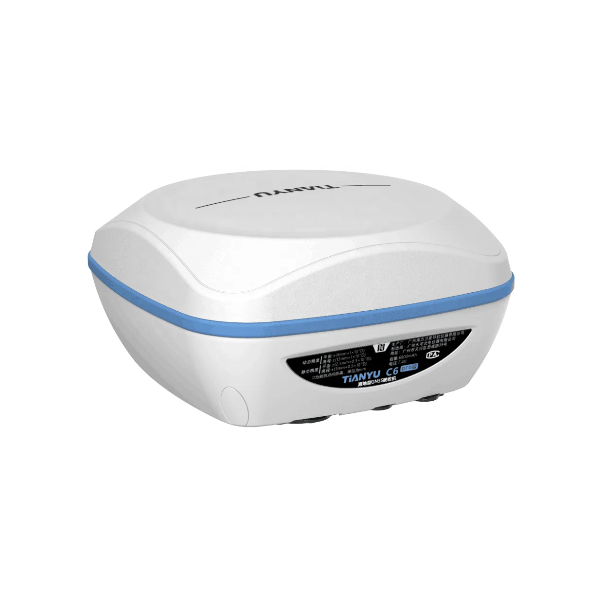 Высокоточное оборудование для наблюдения GPS GNSS RTK South Tianyu C6 с поддержкой Wi-Fi NFC аккумулятор 6800 мАч время работы 15 часов