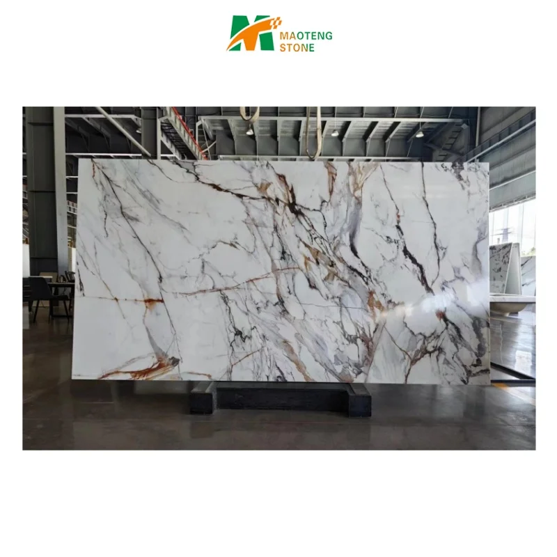 Ceramic Polished Glazed Slabs Nano Glass Slab Furniture Super Nano Glass Slab