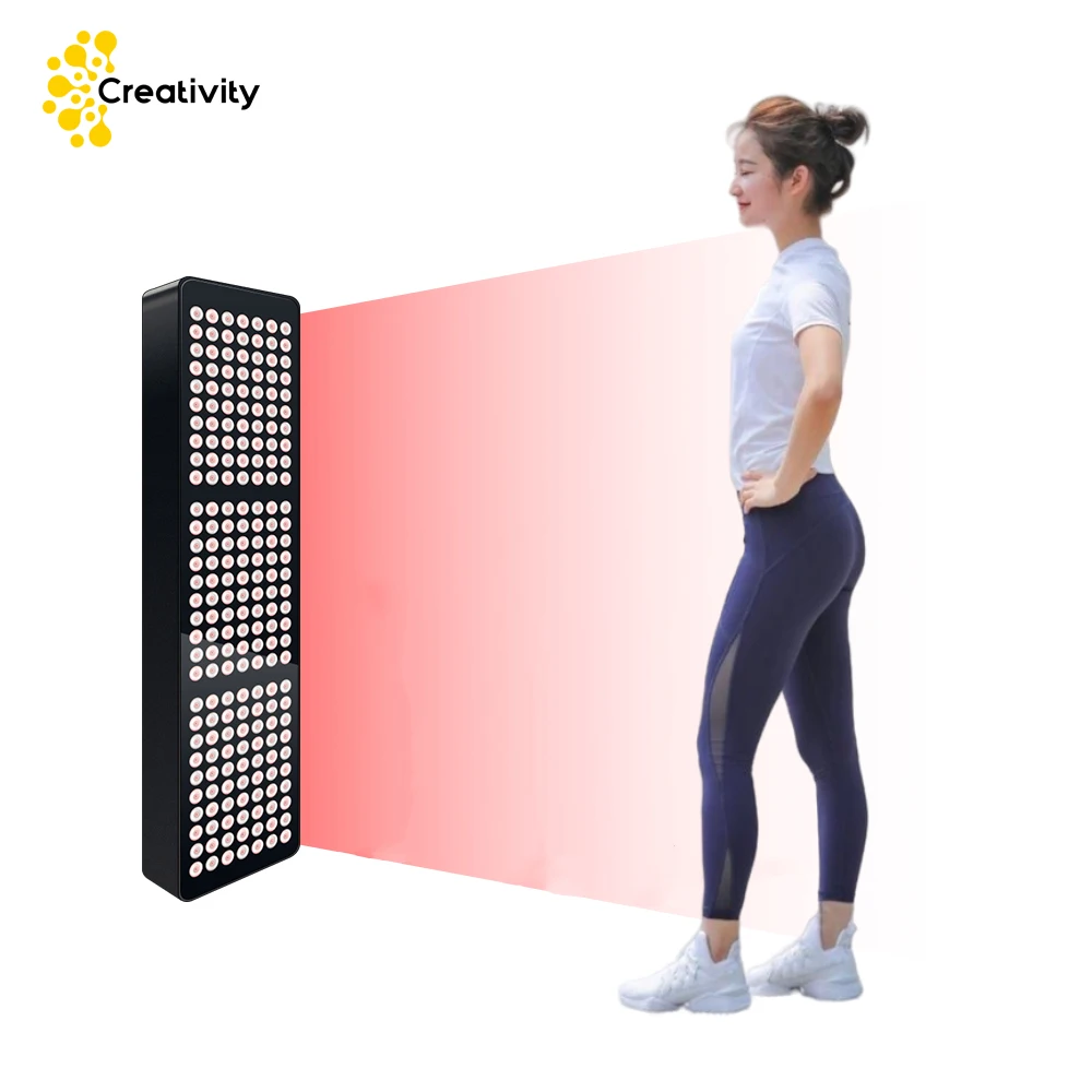 Cretivity Wholesale Custom 1000w Red Light Therapy Stand Up Panel Highest Irradiance Red Light Therapy Panel