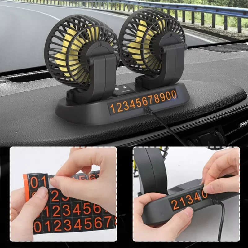 Air Cooler 24V 12V DC Interior Cooling 12 Volt Car Fan