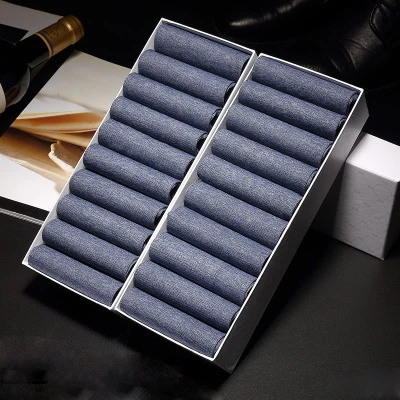 Мужские бамбуковые носки YUELI, деловые носки, весенние и летние модели, носки-трубы