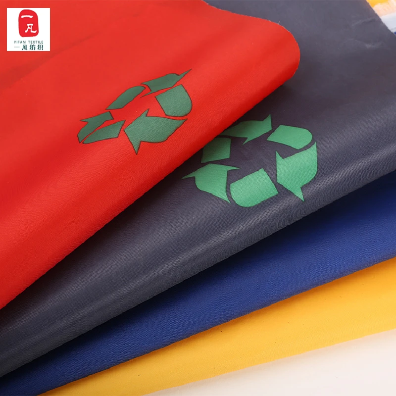 Plain European and American geometric printing coating Oxford cloth rod box backpack kit fabric