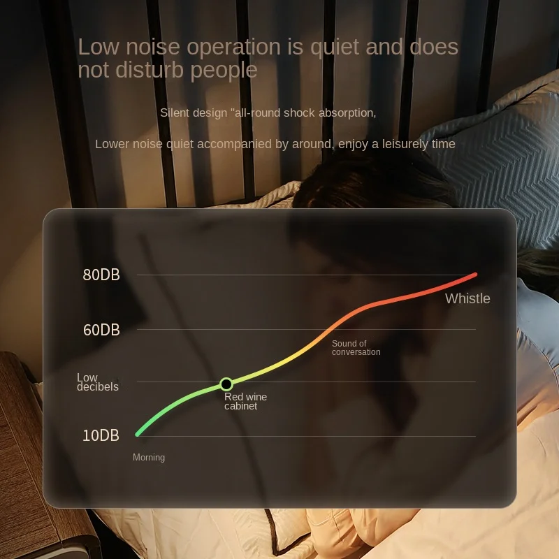 18 Bottle Electronic Wine Cooler Home Hotel Use Custom Mini Freestanding Refrigerator LED Light Glass Door Electric Power Source