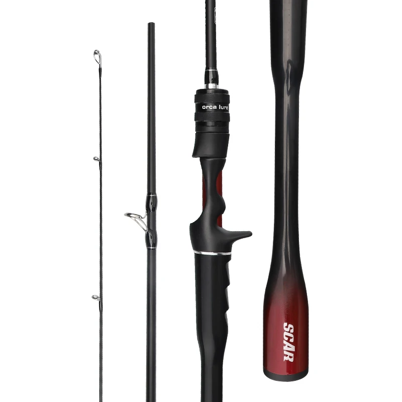 TAIGEK 1.65m 1.8m 2.1m 2.4m spinning casting Medium Power rods 5-20g 6-12LB Lure sea bass carp fishing rod