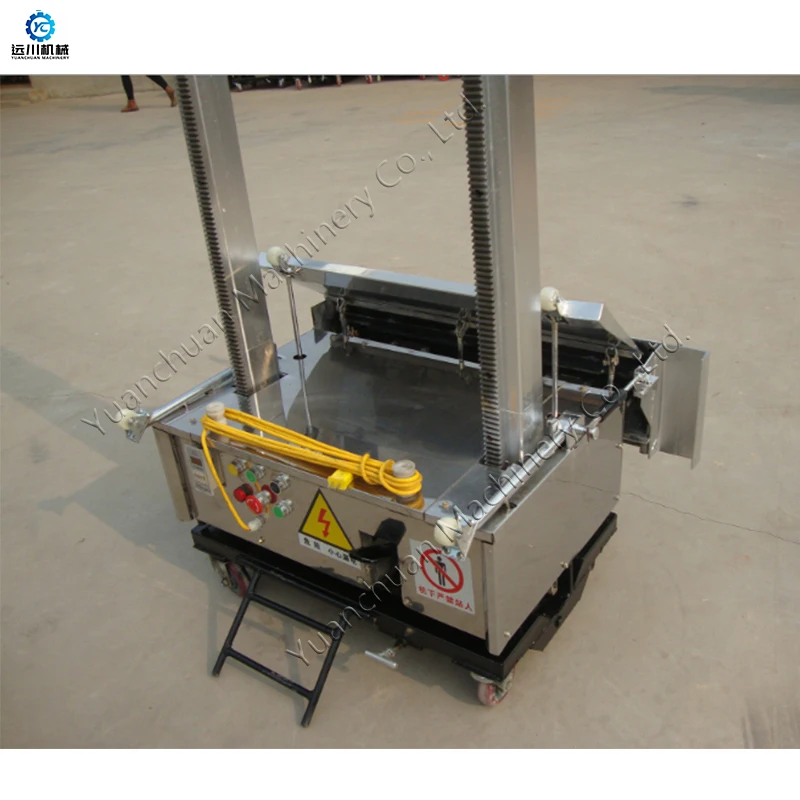 Automatic cement putty wiping Robot Plastering Spray Plaster Machine For Wall